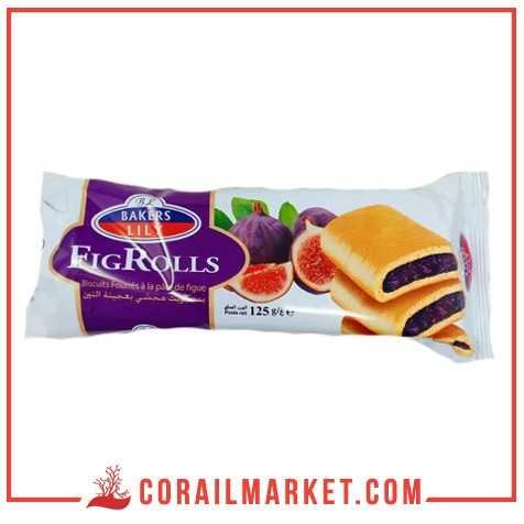 Biscuit fourrés aux figues Bakers lily 125 g Biscuit fourrés aux figues Bakers lily 125 g