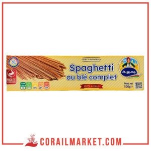 Spaghetti BLÉ COMPLET  mahbouba 500g
