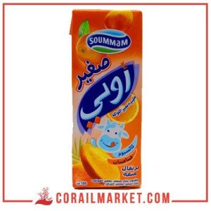 boisson lacté orange mangue p'TIT olé soummam 180 ml
