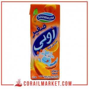 مشروب بالحليب ذوق برتقال مانغا اولي صغير صومام 180 مل