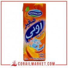 boisson lacté orange mangue p'TIT olé soummam 180 ml