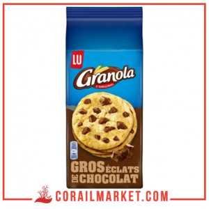 Cookies aux pépites chocolat gros éclats de chocolat Granola Lu 184 g