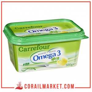 Margarine végétale oméga 3 carrefour 500 g
