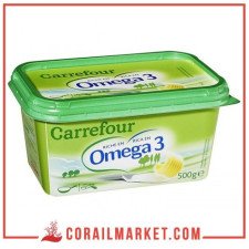 Margarine végétale  oméga 3 carrefour 500 g