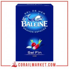 sel de mer fin la baleine 500 g