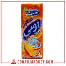 boisson lacté orange mangue p'TIT olé soummam 180 ml