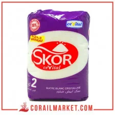 سكر ابيض مبلور سفيتال 2 كغ