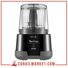 Hachoir électrique MOULINEX  DP810855  "la picadora 1 2 3 Ultimate" (5 en 1) Noir 1000 W