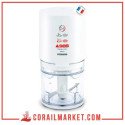 Mini-hachoir électrique  SEB "valentin" (2 en 1) 220 W 855306