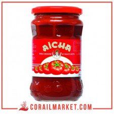 طماطم مركزة 28% عائشة 370 غ