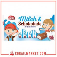 Chocolat au crème de lait kinder mister choco 8 pièces 100 g