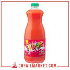 Jus de fraise Simon life 1,5 L