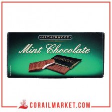 Chocolat noir goût orange et menthe hatherwood 200 g