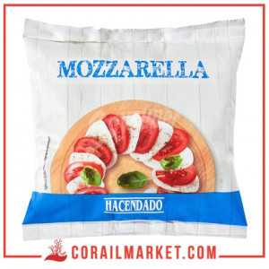 Fromage mozzarella hacendado 125 g