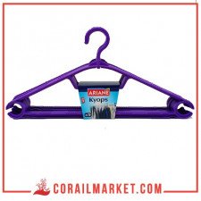 Cintre plastique kyops ariane 5 pièces