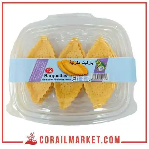 Pâte barquettes malak 12 pièces Pâte barquettes malak 12 pièces