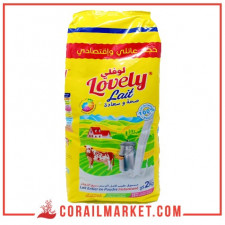 Lait en poudre instantané lovely 2 kg