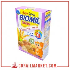 فرينة للرضع بالحليب بيوميل (8 حبوب)"6اشهر" 250 غ