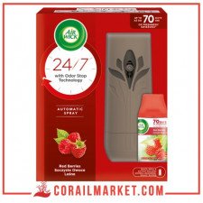 diffuseur de parfum automatique framboise air wick 250 ml