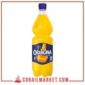 Boisson gazeuse avec pulpe d’agrumes orangina 1L