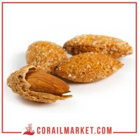 Amandes avec peau salé 100 g
