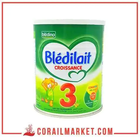 حليب للرضع بليدلي للنمو"03" 400 غ حليب للرضع بليدلي للنمو"03" 400 غ