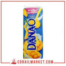 boisson lacté fruits exotiques Danone Danao 236 ml
