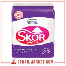 sucre blanc cristallisé cevital 5 kg