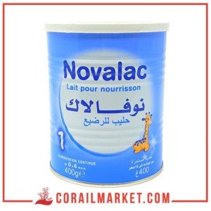 حليب للرضع نوفالاك "01" 400 غ