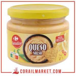 Sauce au fromage queso salsa carrefour 300 g