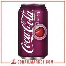 Boisson gazeuse cerise sans sucre coca cola cherry 33cl