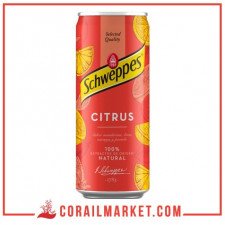 Boisson gazeuse citrus Schweppes 330 ml