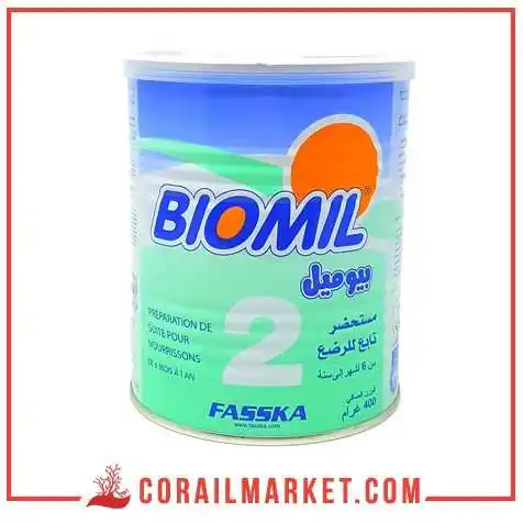 lait nourrissons biomil "02" 400 g lait nourrissons biomil "02" 400 g