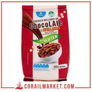 رقائق الفطور محشوة كريمة البندق بدون غلوتين التيزا 400 غ