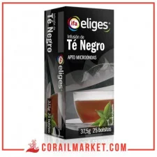 infusion de thé noir ifa eliges 25 sachet