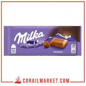 Chocolat noisette Milka 100 g