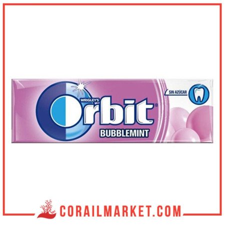 Orbit Chewing-gum Goût Bubblemunt 10 Dragée