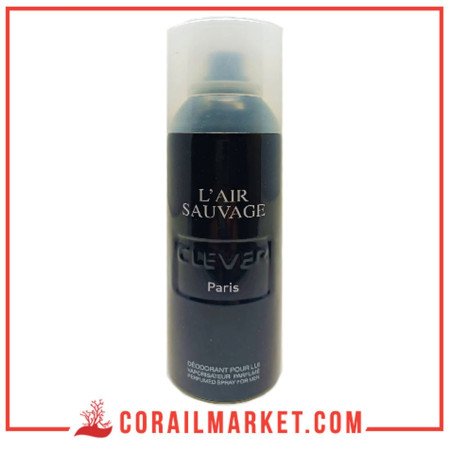 Clever Paris Déodorant Homme L'air Sauvage 250 Ml