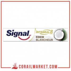 Dentifrice noix de coco blancheur intégral 8 Signal 75 ml