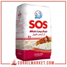 أرز أبيض طويل سوس 1 كغ