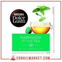 thé  EN CAPSULE NESCAFÉ DOLCE GUSTO MARRAKECH 16 P