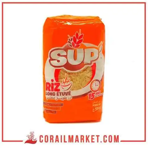Riz Etuvé Sup 500 gr Riz Etuvé Sup 500 gr
