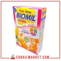farine infantile  biomil (riz,mais,miel) "4 mois" 250 g