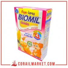 farine infantile biomil (riz,mais,miel) "4 mois" 250 g