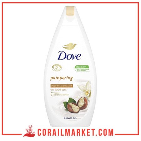 Dove Nourishing Secrets Indulging Ritual Gel Douche beurre de karité avec vanille 500 Ml