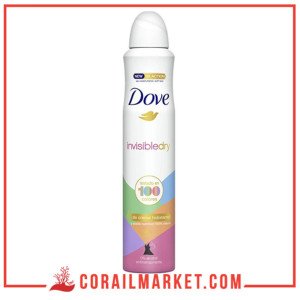 DOVE Advanced Care déodorant Invisible dry 0% alcool anti-transpirante 72h 200 ml