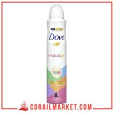 DOVE Advanced Care déodorant Invisible dry 0% alcool anti-transpirante 72h 200 ml
