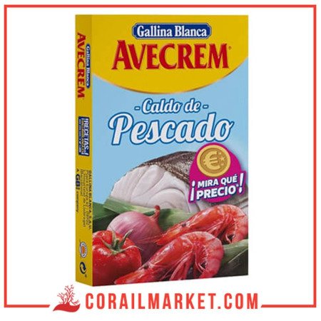 AVECREM cubes de Bouillon de poisson 80 g