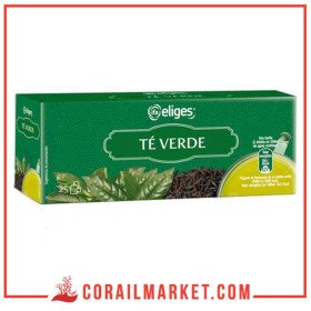 Ifa Eliges Infusion De Thé Vert 25 Sachets