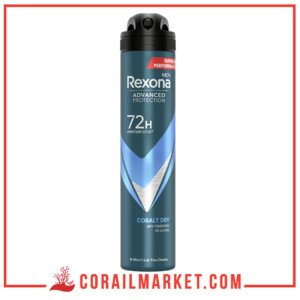REXONA Déodorant homme Anti-Transpirant Cobalt Dry 200mL